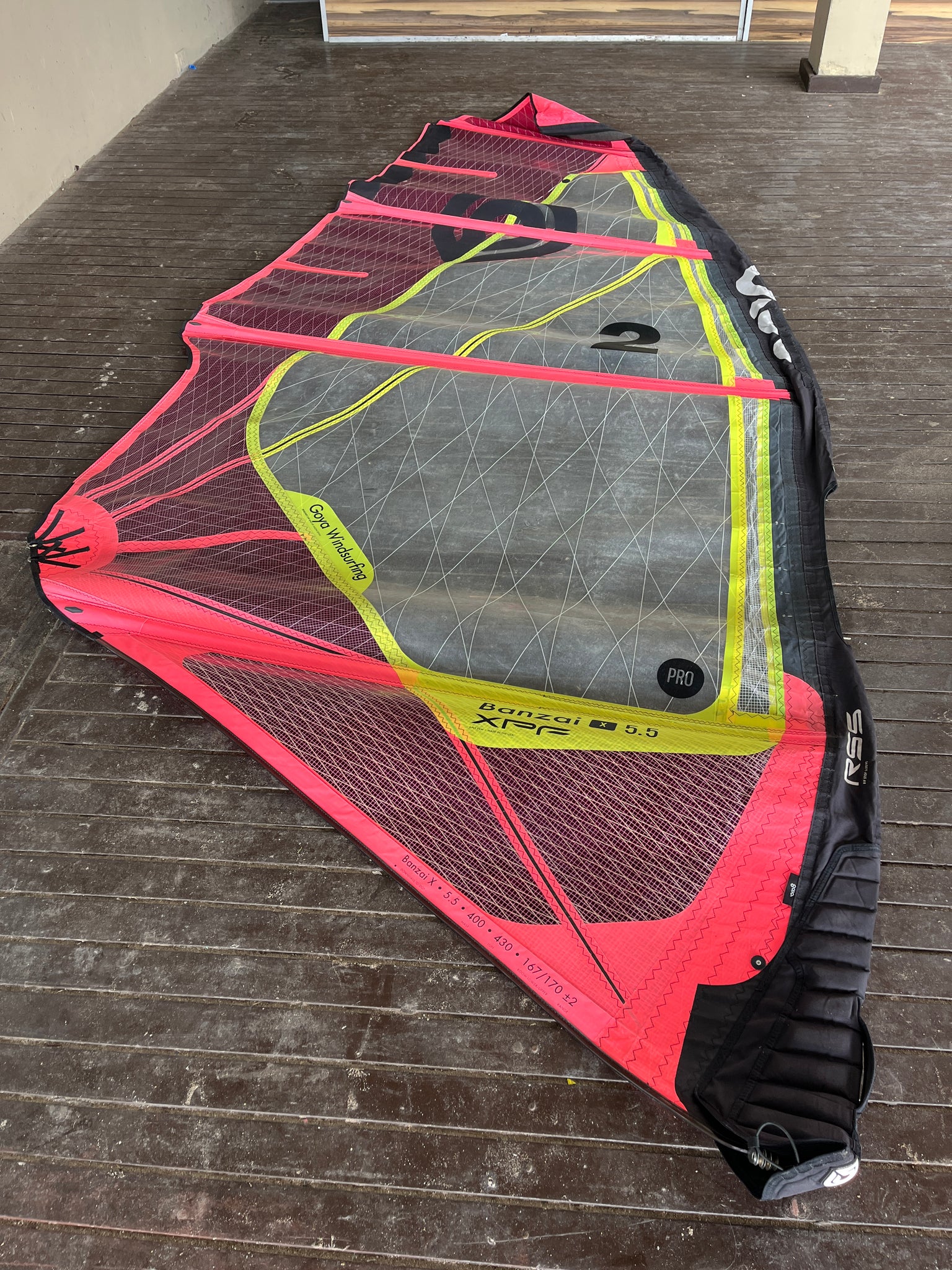 Vela Usada Banzai Pro 5.5 2018