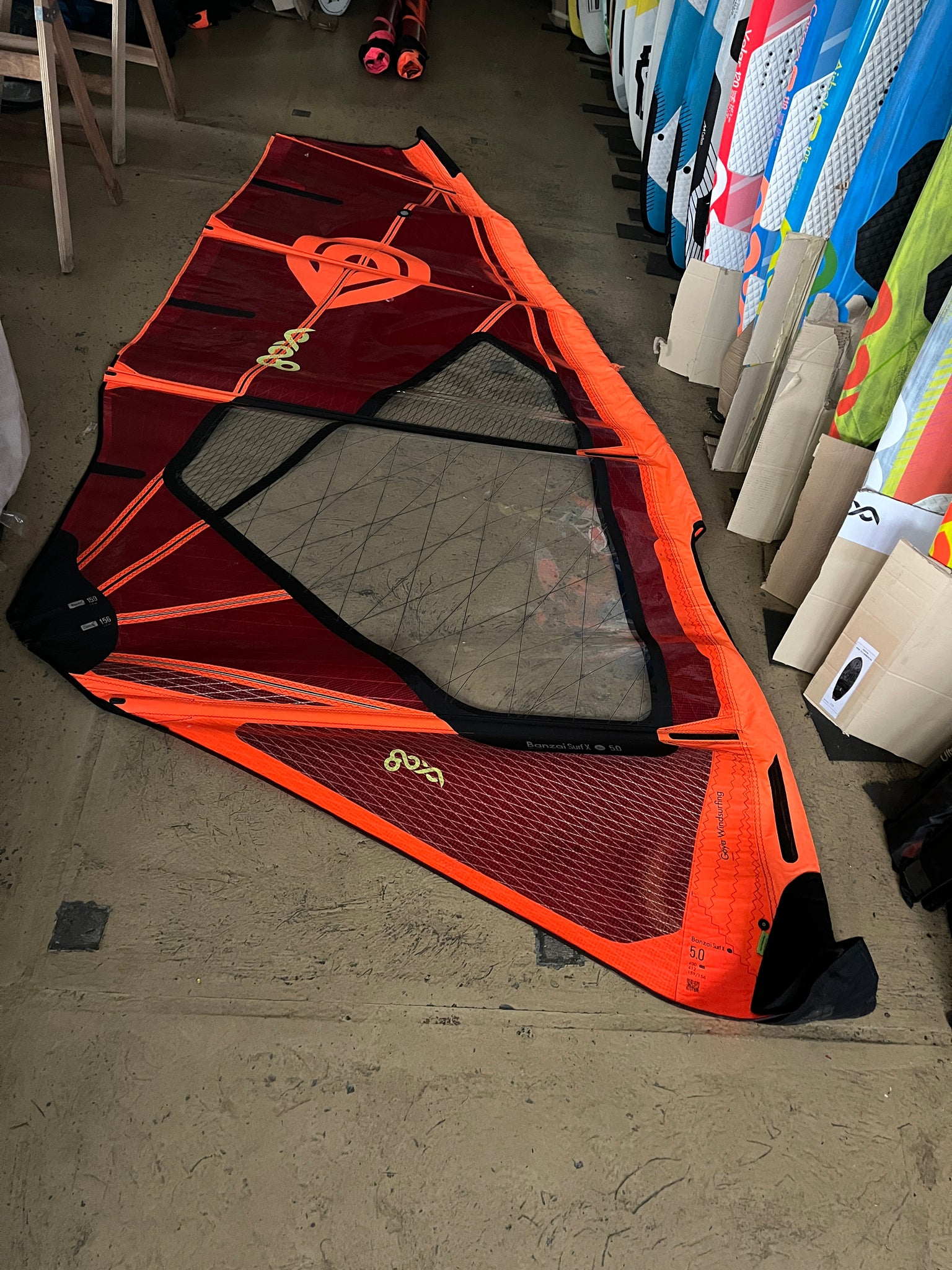 Vela Usada Banzai Surf Pro X 5.0 2025