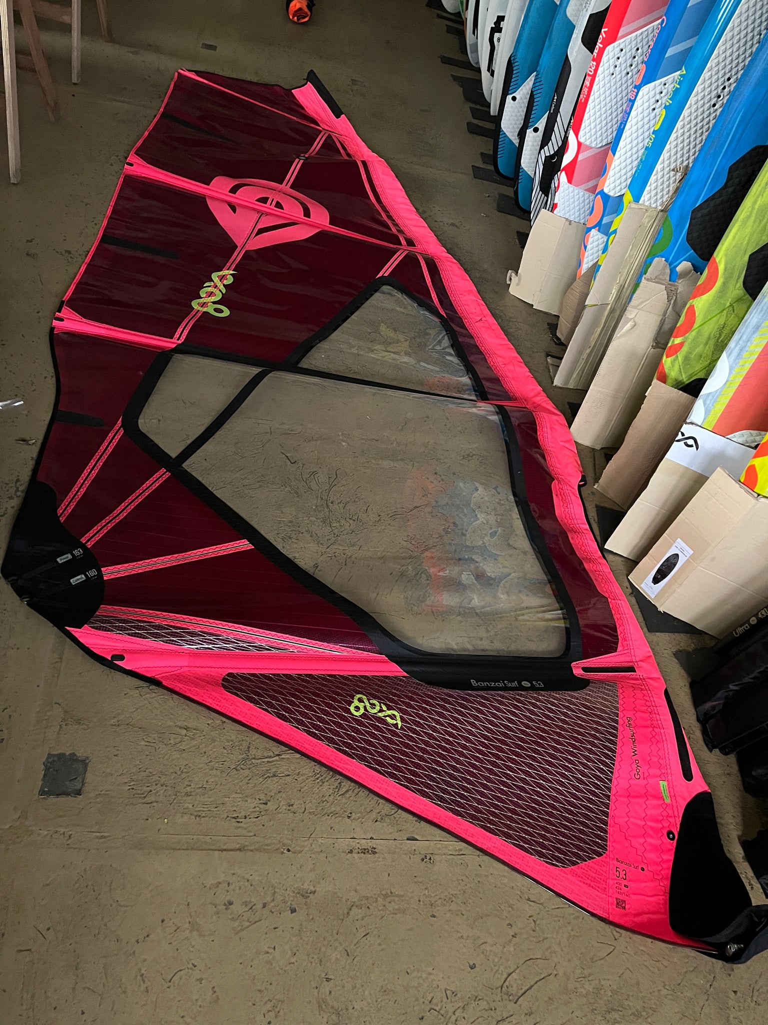 Vela Usada Banzai Surf Pro 5.3 2025