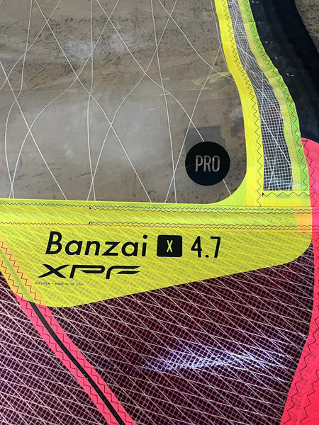 Vela Usada Banzai Pro X 4.7 2018